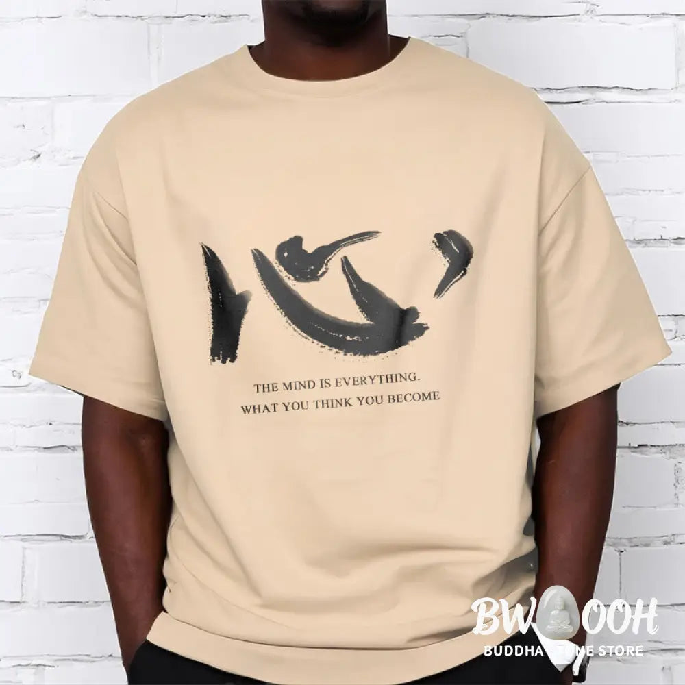 Buddha Stones Xin The Mind Is Everything Tee T-shirt - T-Shirts