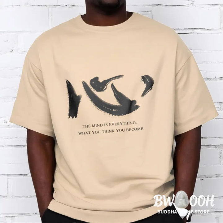 Buddha Stones Xin The Mind Is Everything Tee T-shirt - T-Shirts