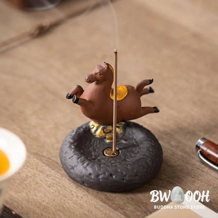 BWOOOH handcrafted incense burner - Year Of The Horse 2026 New Year Hom