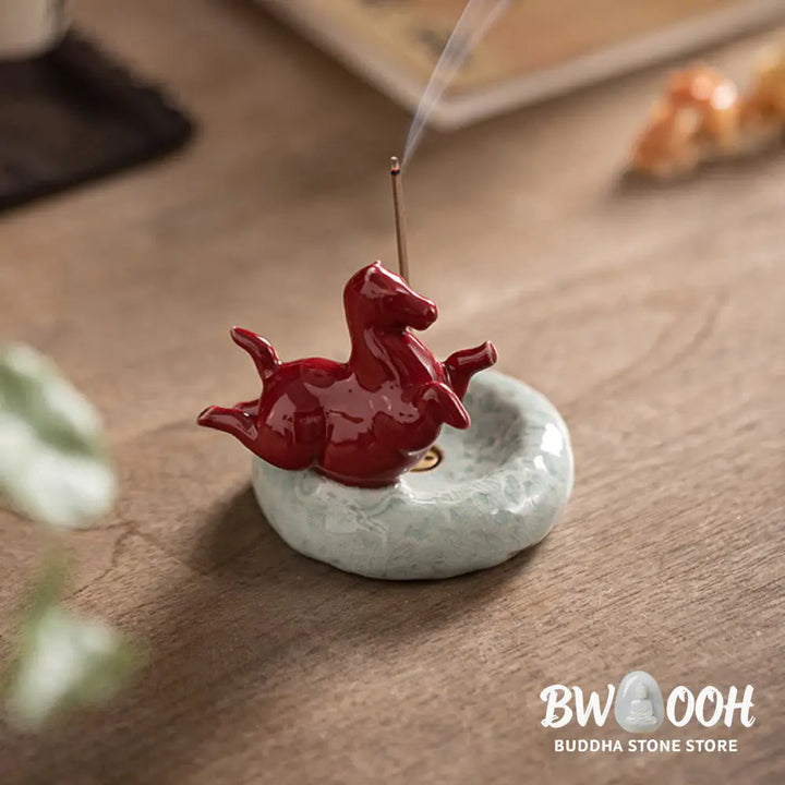 BWOOOH handcrafted incense burner - Year Of The Horse 2026 New Year Hom