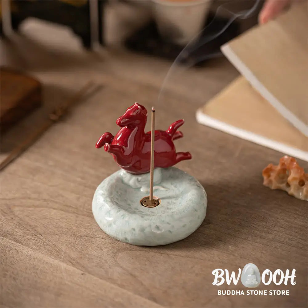 BWOOOH handcrafted incense burner - Year Of The Horse 2026 New Year Hom