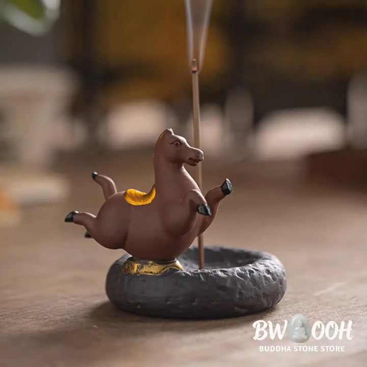 BWOOOH handcrafted incense burner - Year Of The Horse 2026 New Year Hom
