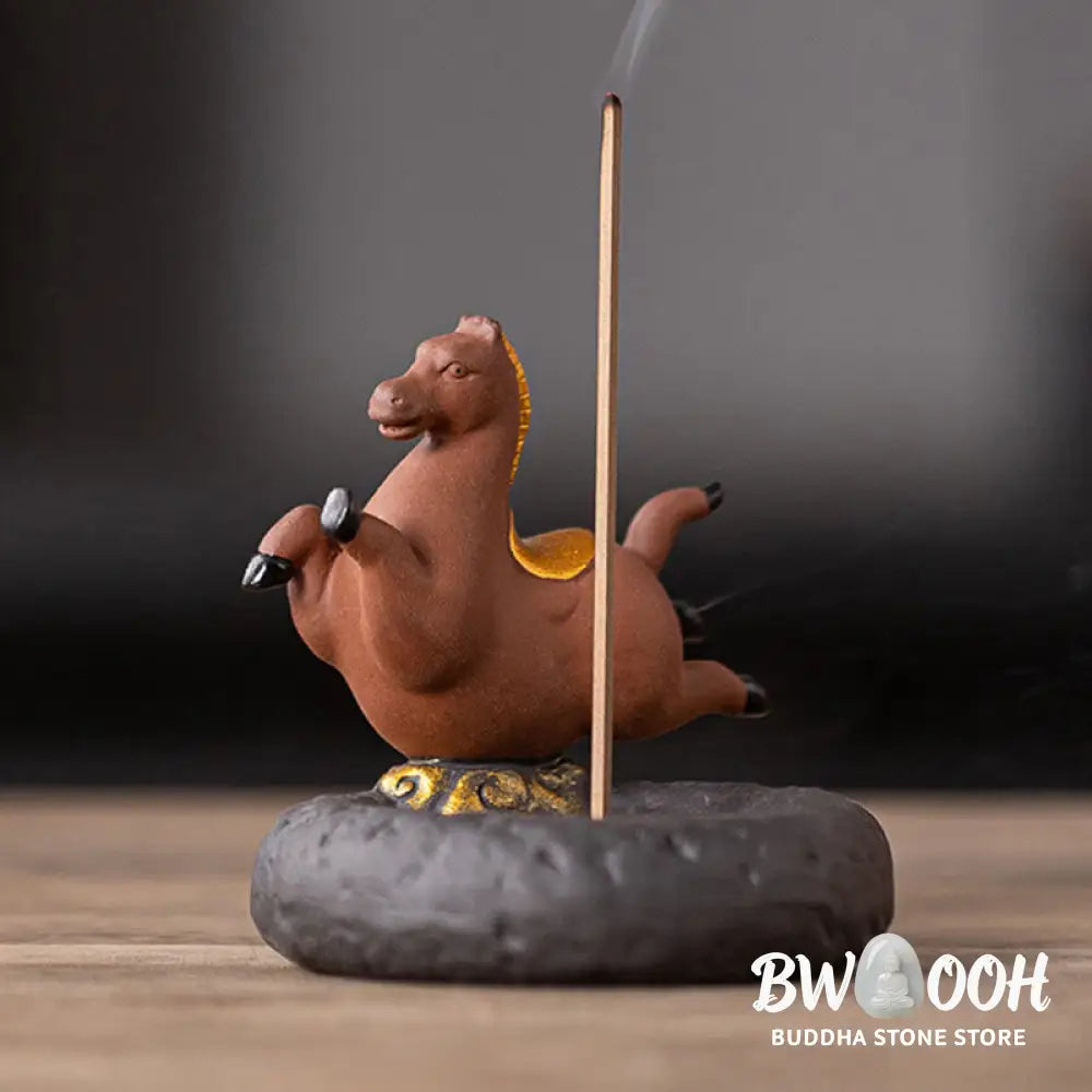 BWOOOH handcrafted incense burner - Year Of The Horse 2026 New Year Hom