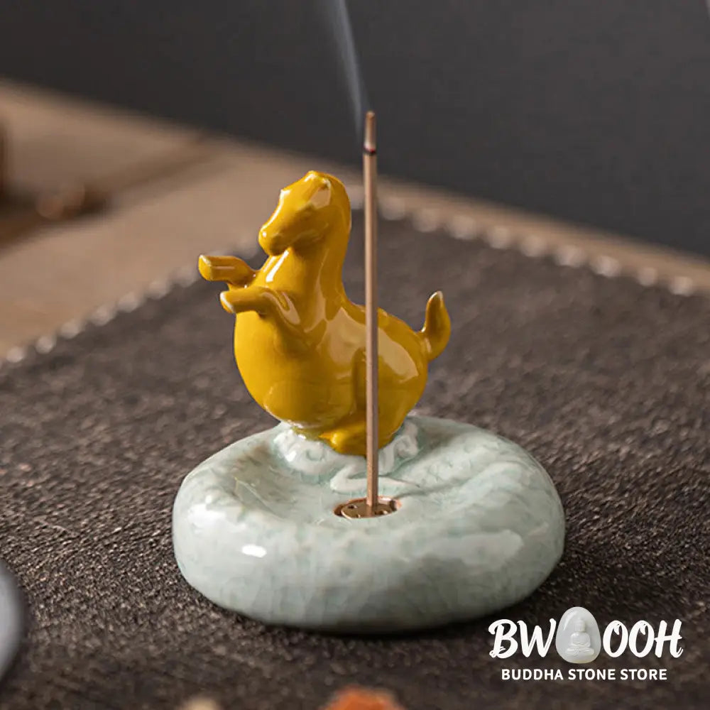 BWOOOH handcrafted incense burner - Year Of The Horse 2026 New Year Hom