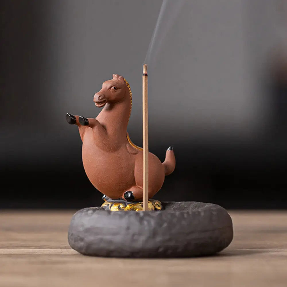 BWOOOH handcrafted incense burner - Year Of The Horse 2026 New Year Hom