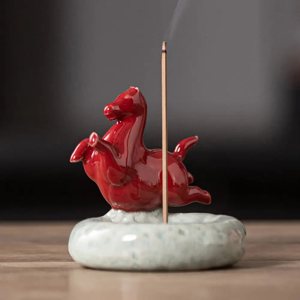 BWOOOH handcrafted incense burner - Year Of The Horse 2026 New Year Hom