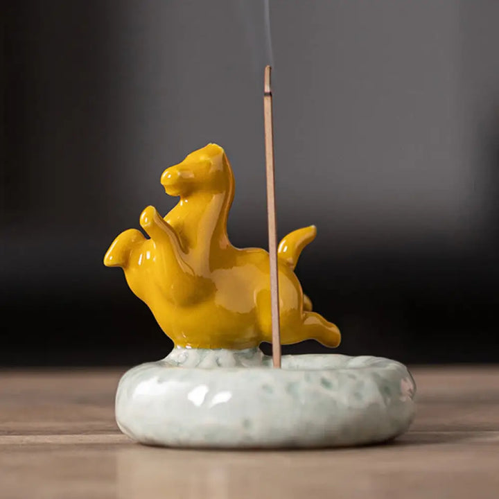 BWOOOH handcrafted incense burner - Year Of The Horse 2026 New Year Hom