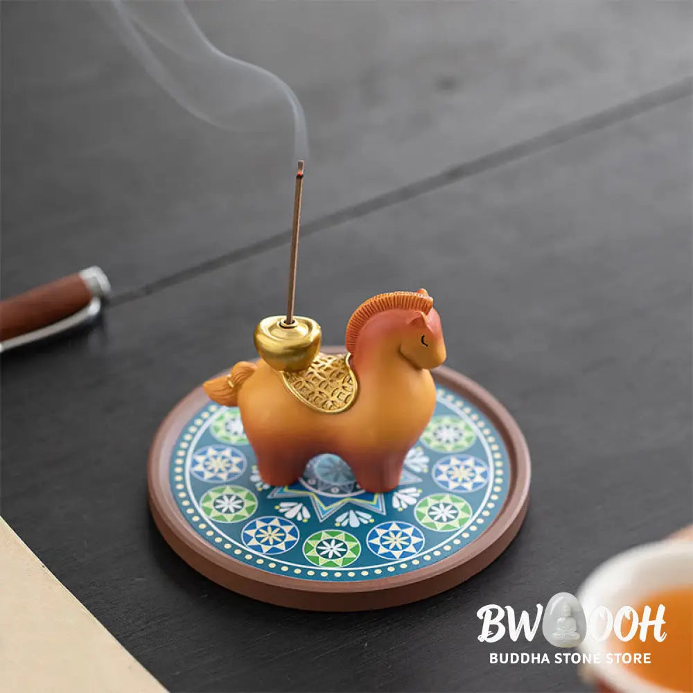 BWOOOH handcrafted incense burner - Year Of The Horse 2026 New Year Ing