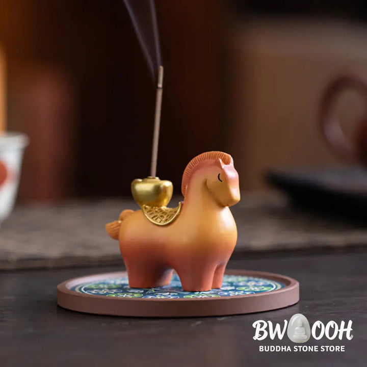 BWOOOH handcrafted incense burner - Year Of The Horse 2026 New Year Ing