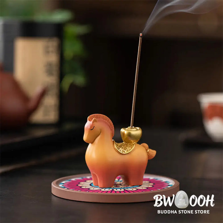 BWOOOH handcrafted incense burner - Year Of The Horse 2026 New Year Ing