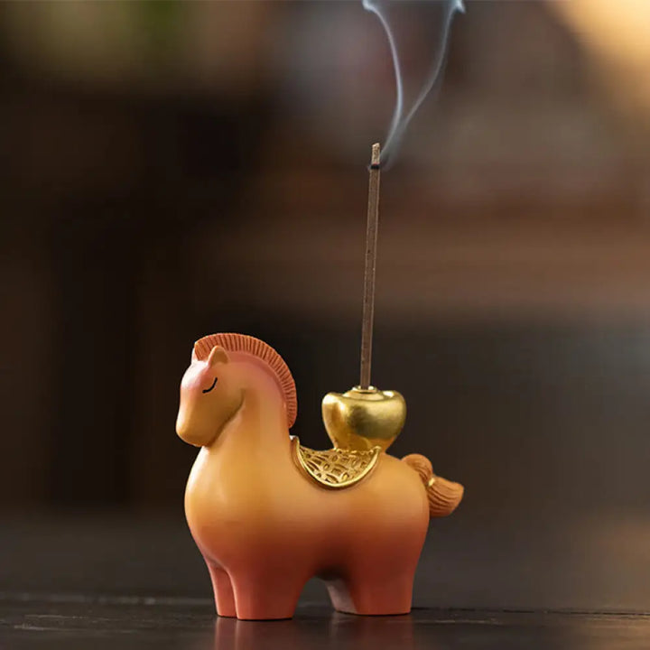 BWOOOH handcrafted incense burner - Year Of The Horse 2026 New Year Ing