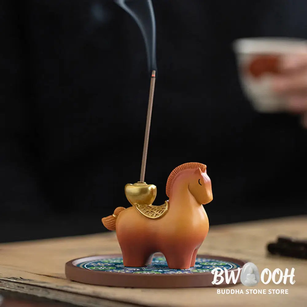 BWOOOH handcrafted incense burner - Year Of The Horse 2026 New Year Ing