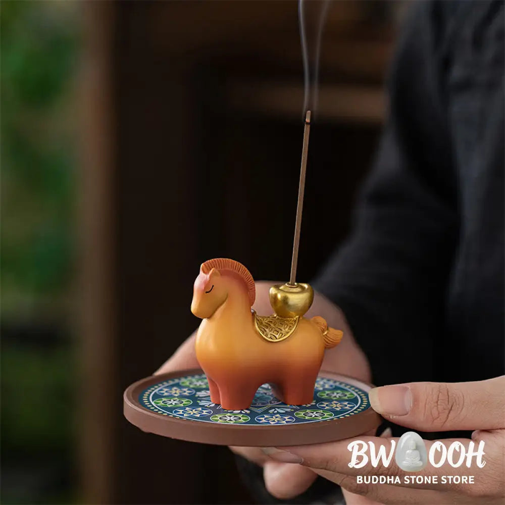 BWOOOH handcrafted incense burner - Year Of The Horse 2026 New Year Ing