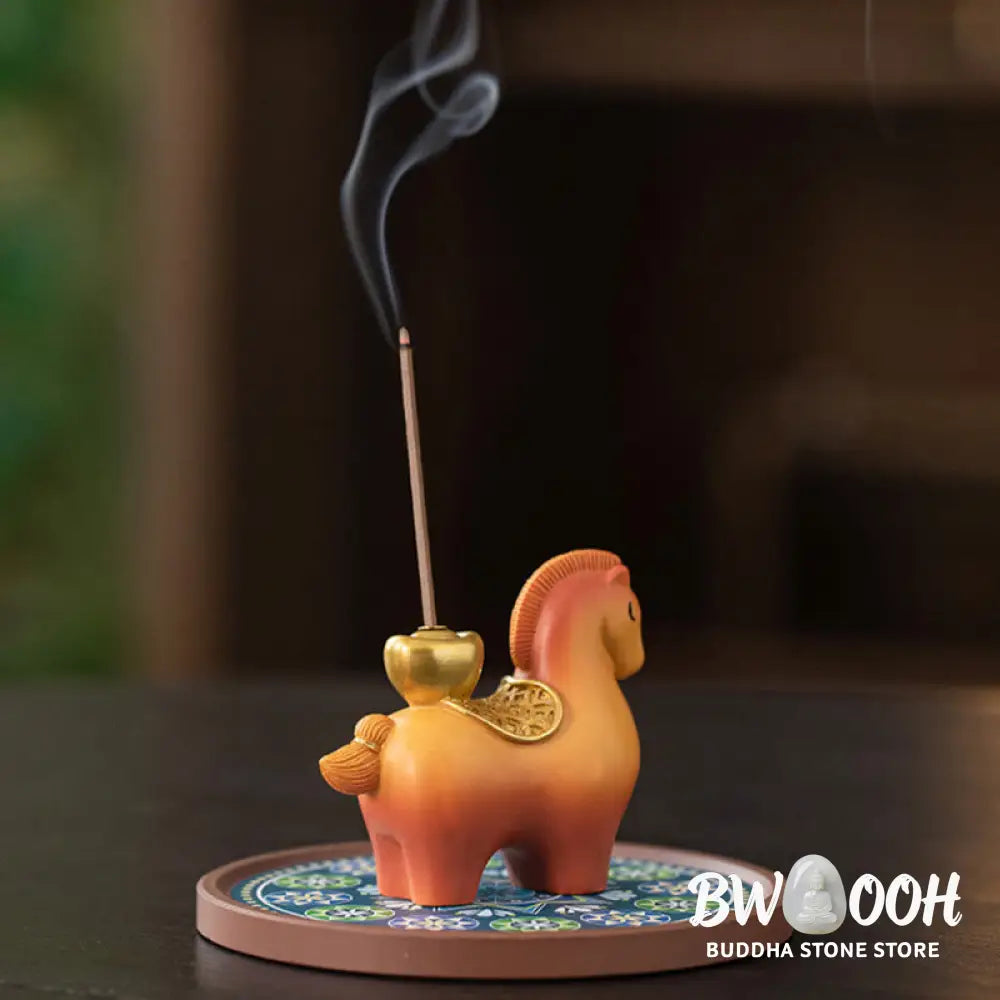 BWOOOH handcrafted incense burner - Year Of The Horse 2026 New Year Ing