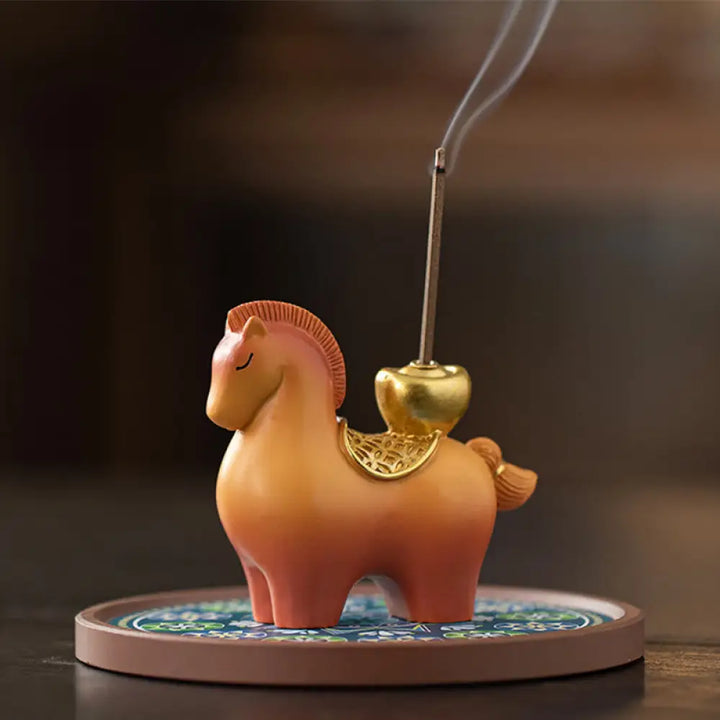 BWOOOH handcrafted incense burner - Year Of The Horse 2026 New Year Ing