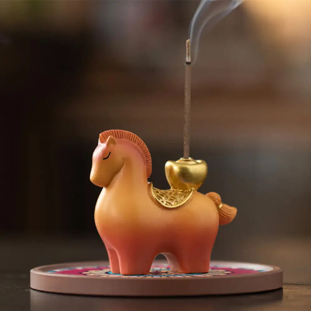 BWOOOH handcrafted incense burner - Year Of The Horse 2026 New Year Ing