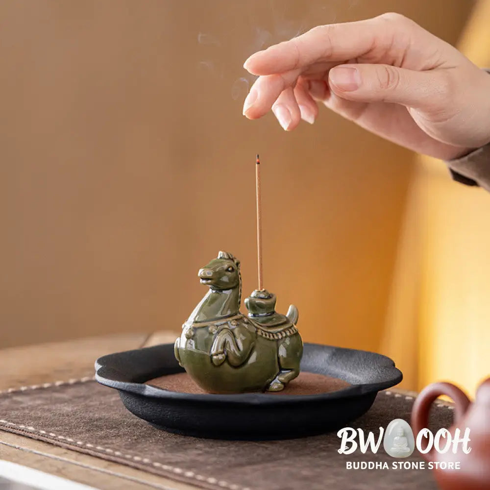 BWOOOH handcrafted incense burner - Year Of The Horse 2026 New Year Ing