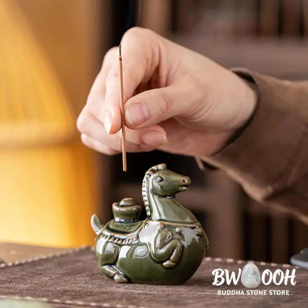 BWOOOH handcrafted incense burner - Year Of The Horse 2026 New Year Ing
