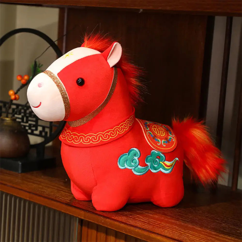 BWOOOH handcrafted Buddha statue - Year Of The Horse Auspicious Cloud 