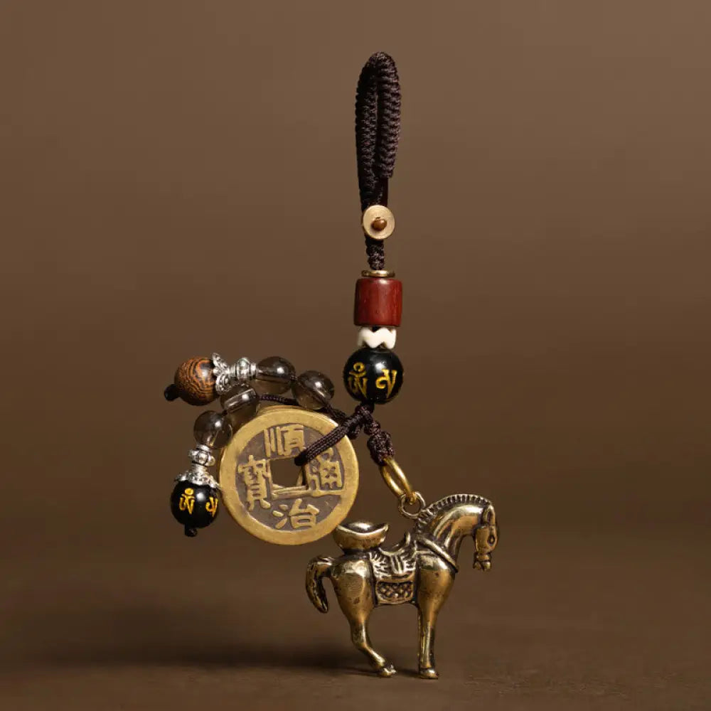 BWOOOH Year Of The Horse Copper Brass Five-Emperor Coins 