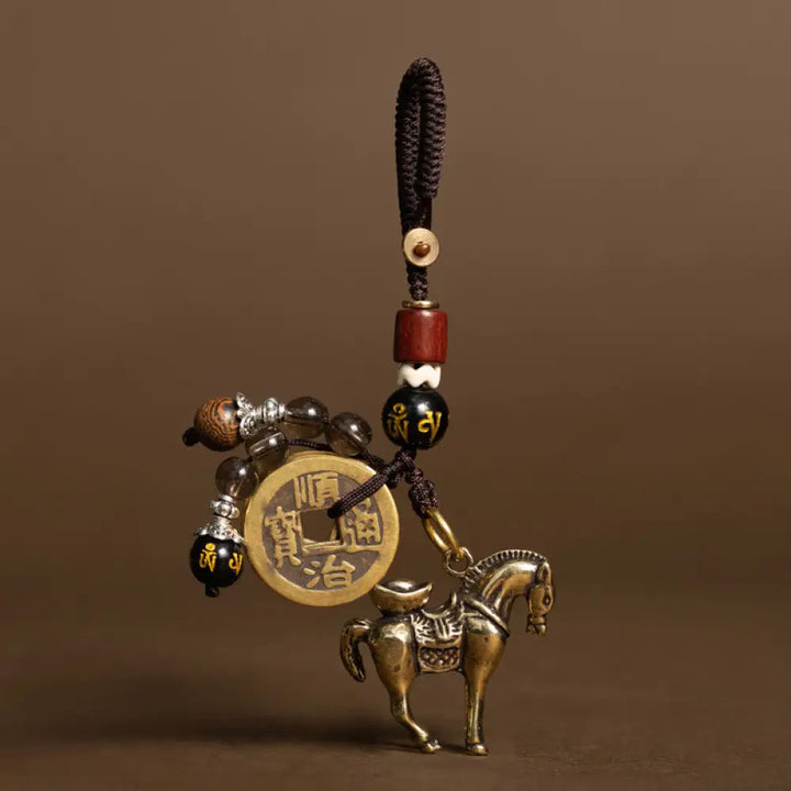 BWOOOH Year Of The Horse Copper Brass Five-Emperor Coins 