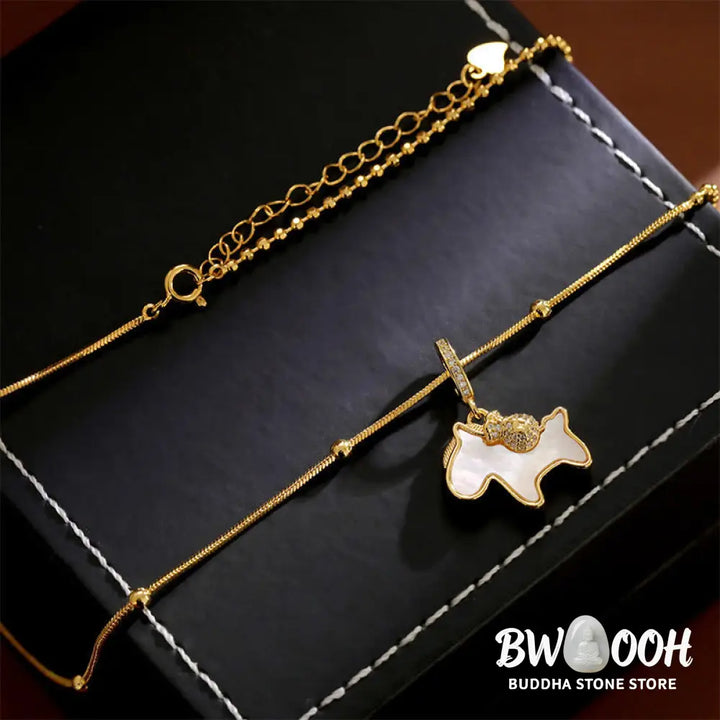 Buddha Stones Year Of The Horse Copper Luck Necklace Pendants - BWOOOH - Copper Horse - Necklaces &amp; Pendants