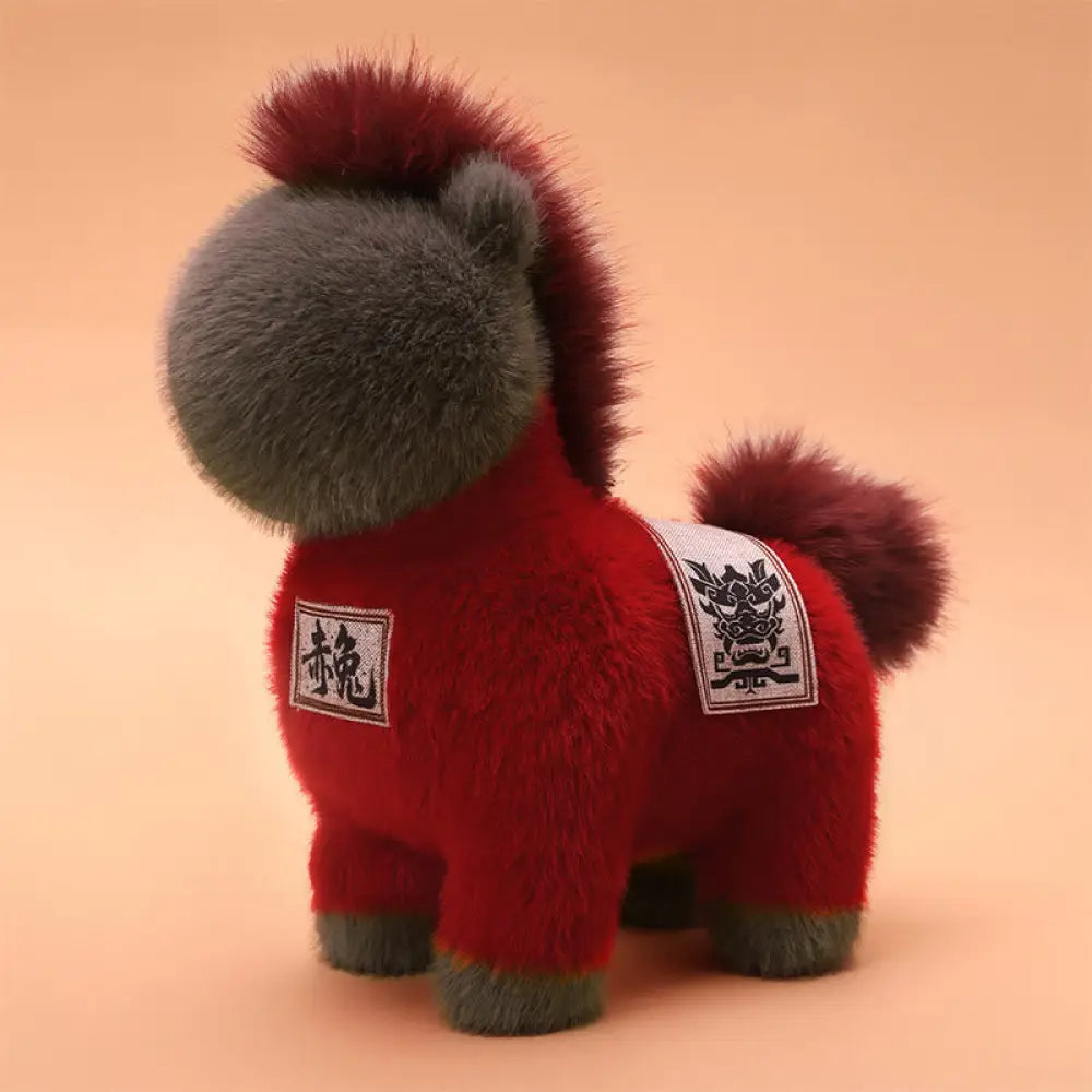 BWOOOH handcrafted Buddha statue - Year Of The Horse Embroidered Saddl
