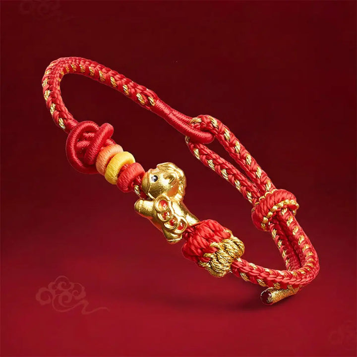 BWOOOH Year Of The Horse Red String Concentration Bracele