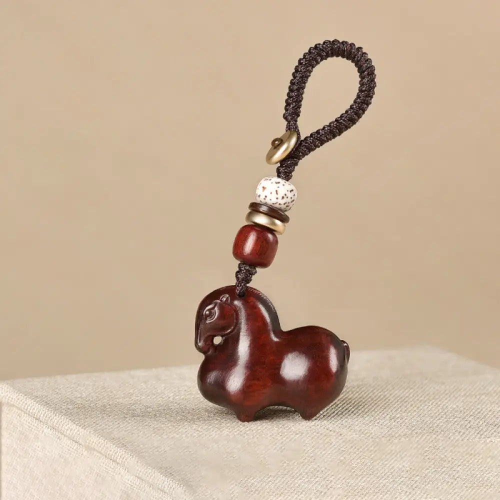 BWOOOH Year Of The Horse Small Leaf Red Sandalwood Balanc