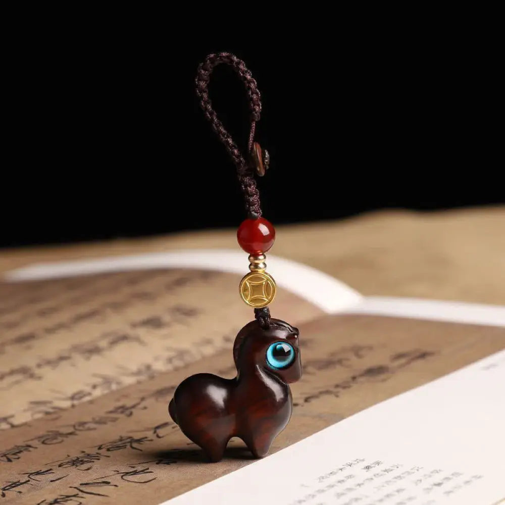 BWOOOH Year of the Horse Small Leaf Red Sandalwood Calm K