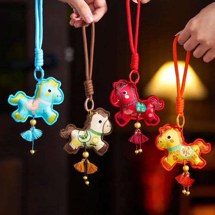 BWOOOH Year Of The Horse Various Color Embroidery Tassel 