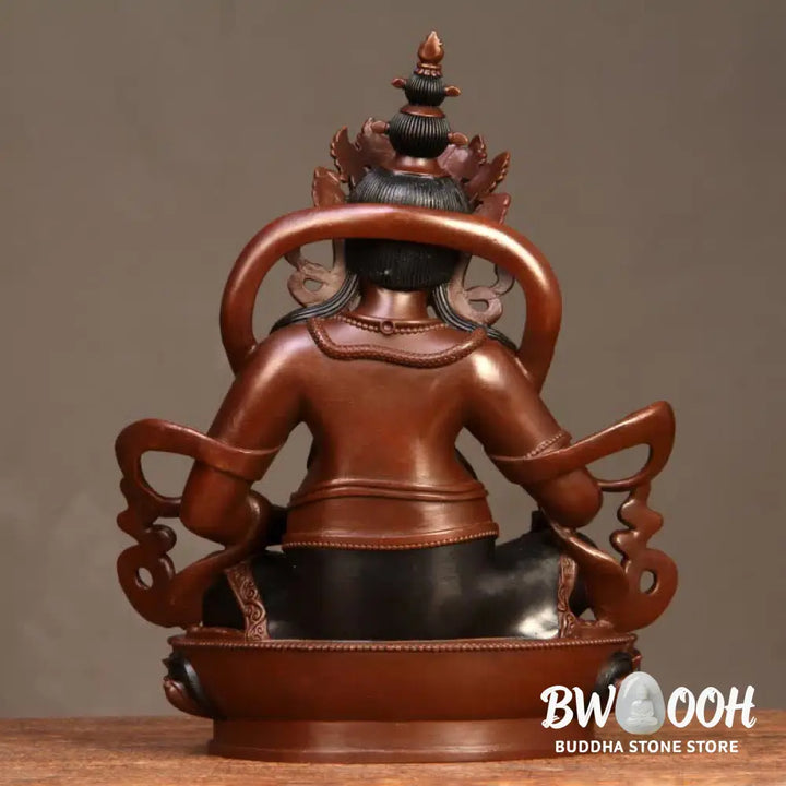 BWOOOH copper Bodhisattva statue - Yellow Jambhala Bodhisattva Figurin