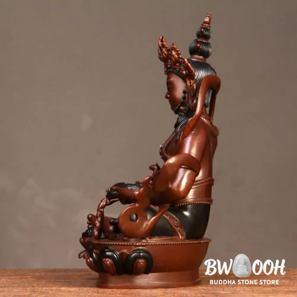 BWOOOH copper Bodhisattva statue - Yellow Jambhala Bodhisattva Figurin