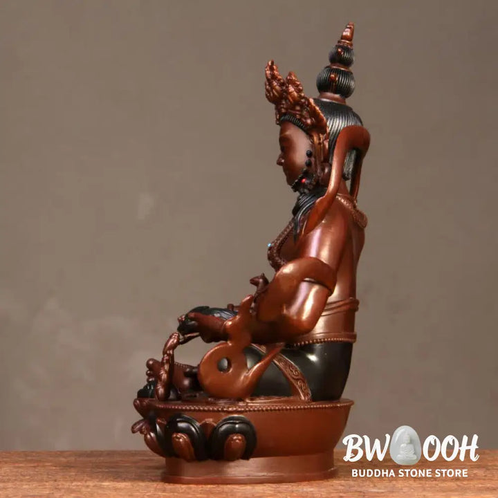 BWOOOH copper Bodhisattva statue - Yellow Jambhala Bodhisattva Figurin