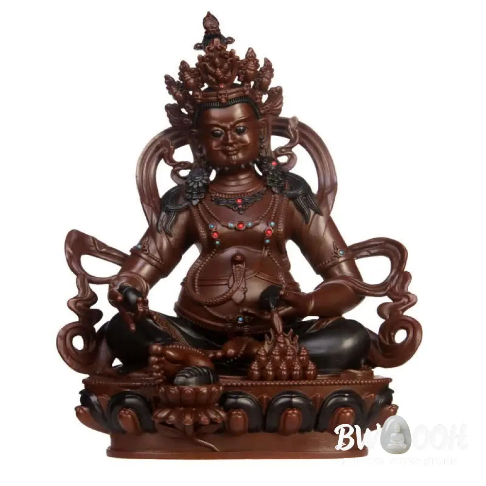 BWOOOH copper Bodhisattva statue - Yellow Jambhala Bodhisattva Figurin