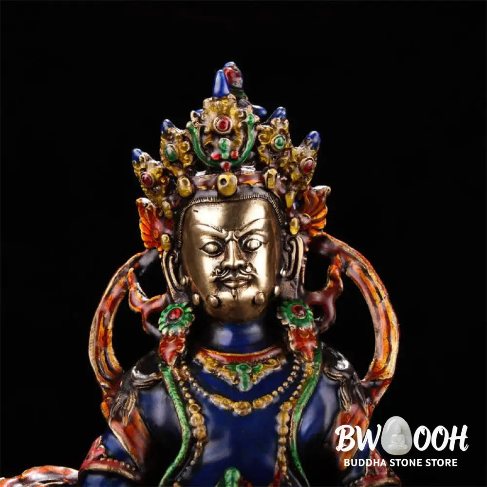 BWOOOH copper Bodhisattva statue - Yellow Jambhala Bodhisattva Figurin