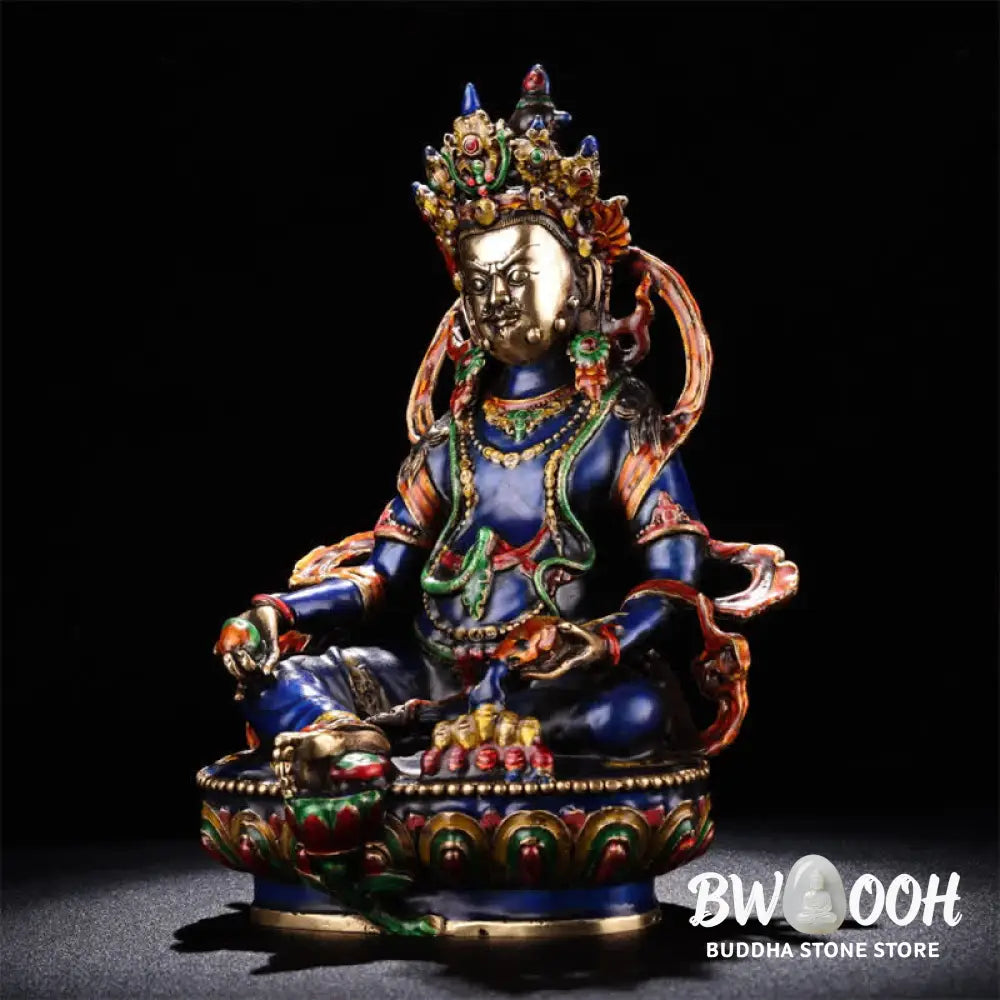 BWOOOH copper Bodhisattva statue - Yellow Jambhala Bodhisattva Figurin