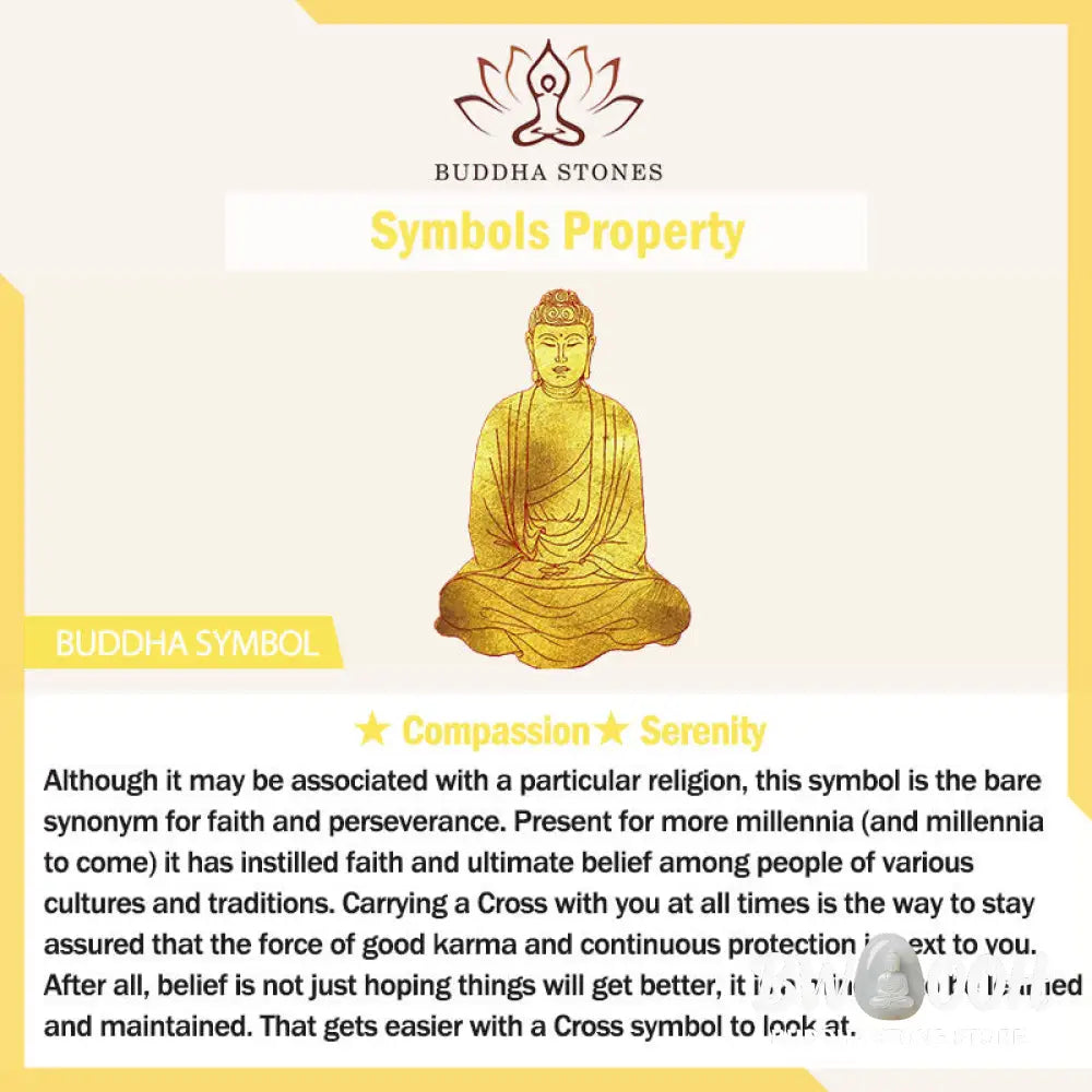 Buddha Stones Yellow Tiger Eye Meditation Buddha Protection Bracelet - BWOOOH - Tiger Eye(Wrist Circumference 14-17cm)