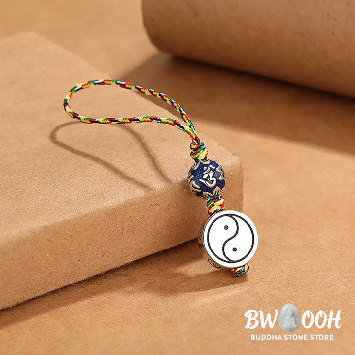 BWOOOH Yin Yang Symbol Om Mani Padme Hum Bagua Copper Har