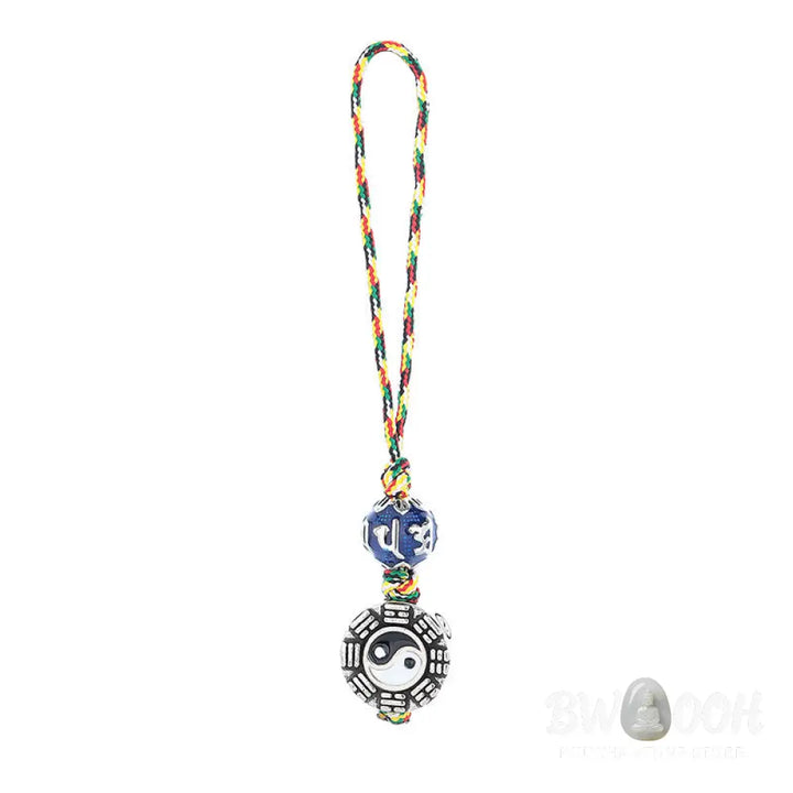 BWOOOH Yin Yang Symbol Om Mani Padme Hum Bagua Copper Har