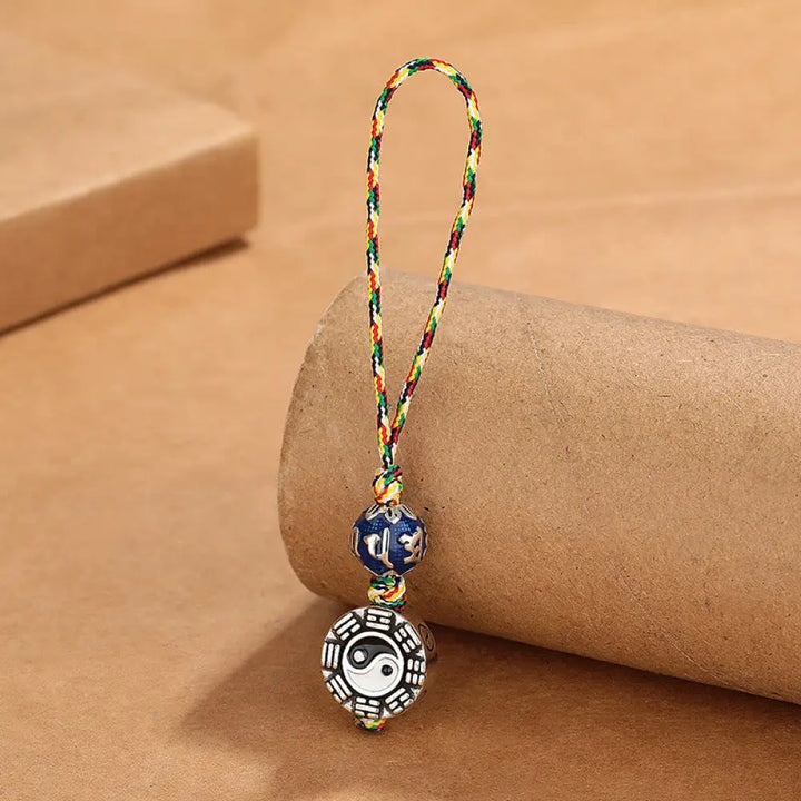 BWOOOH Yin Yang Symbol Om Mani Padme Hum Bagua Copper Har