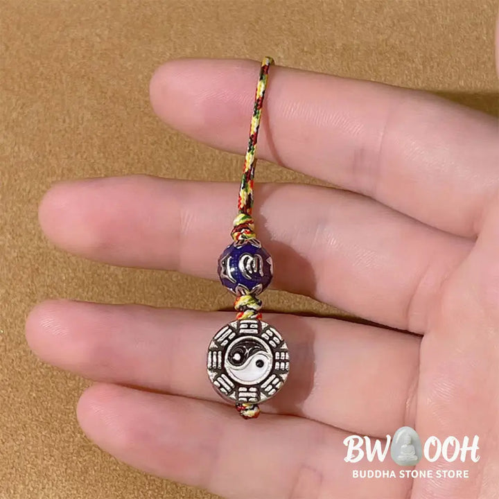 BWOOOH Yin Yang Symbol Om Mani Padme Hum Bagua Copper Har