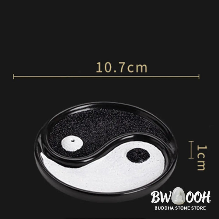 BWOOOH Yin Yang Zen Balance Incense Holder - Ceramic - Incense Burner