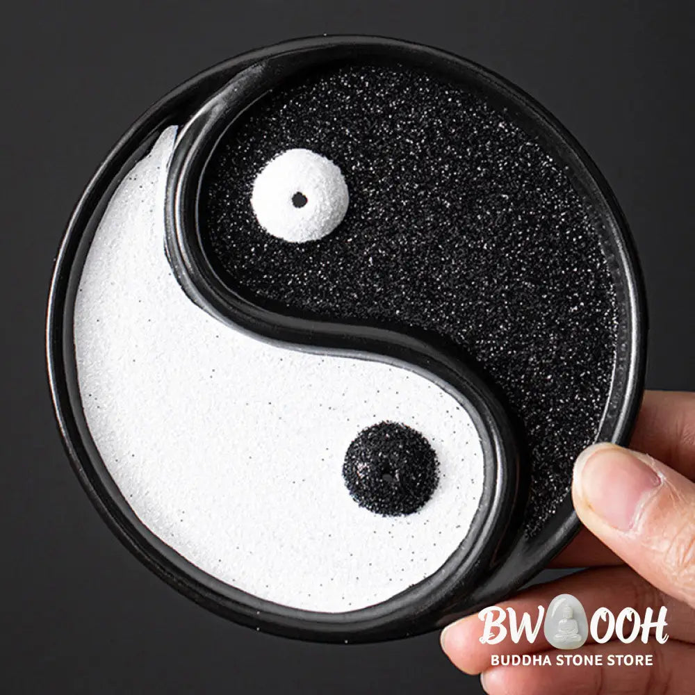 BWOOOH Yin Yang Zen Balance Incense Holder - Ceramic - Incense Burner