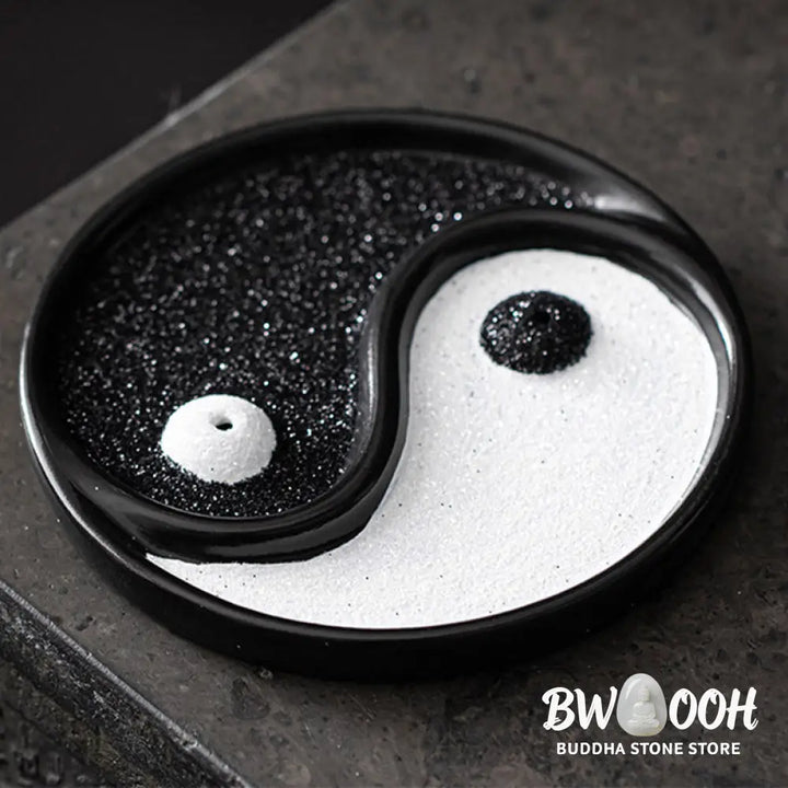 BWOOOH Yin Yang Zen Balance Incense Holder - Ceramic - Incense Burner
