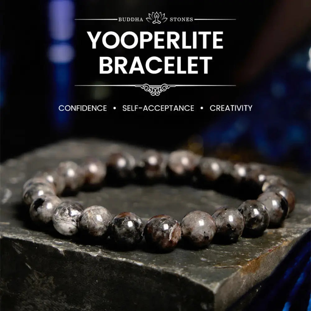 BWOOOH Yooperlite Creativity Bracelet - BWOOOH - Yooperlite(Wrist Circumference: 14-16cm) / 8mm - Bracelet