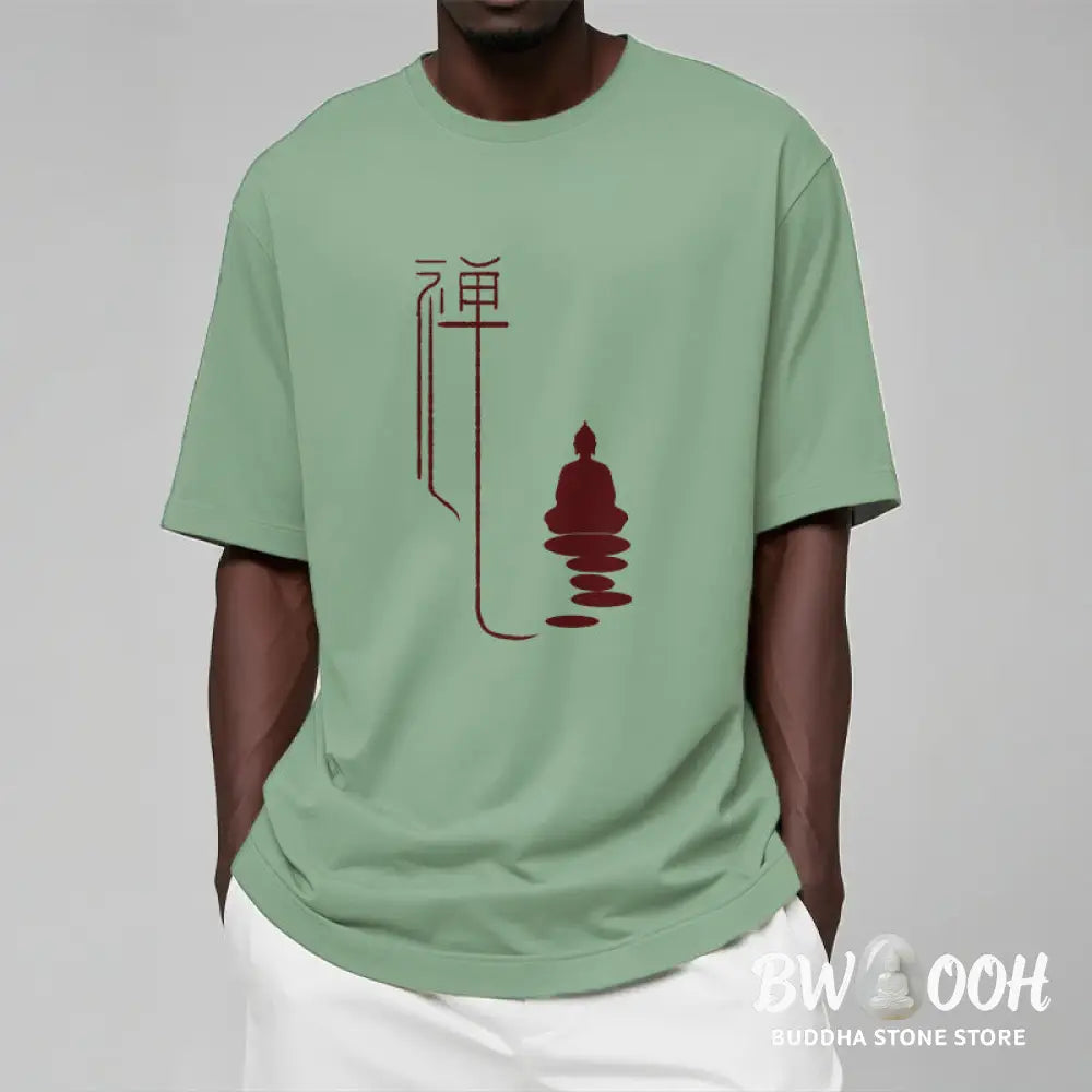Buddha Stones Zen Buddha Tee T-shirt - T-Shirts
