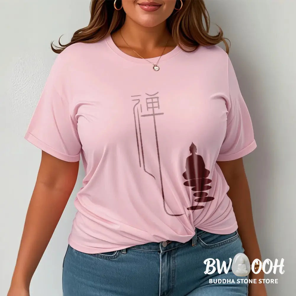 Buddha Stones Zen Buddha Tee T-shirt - T-Shirts