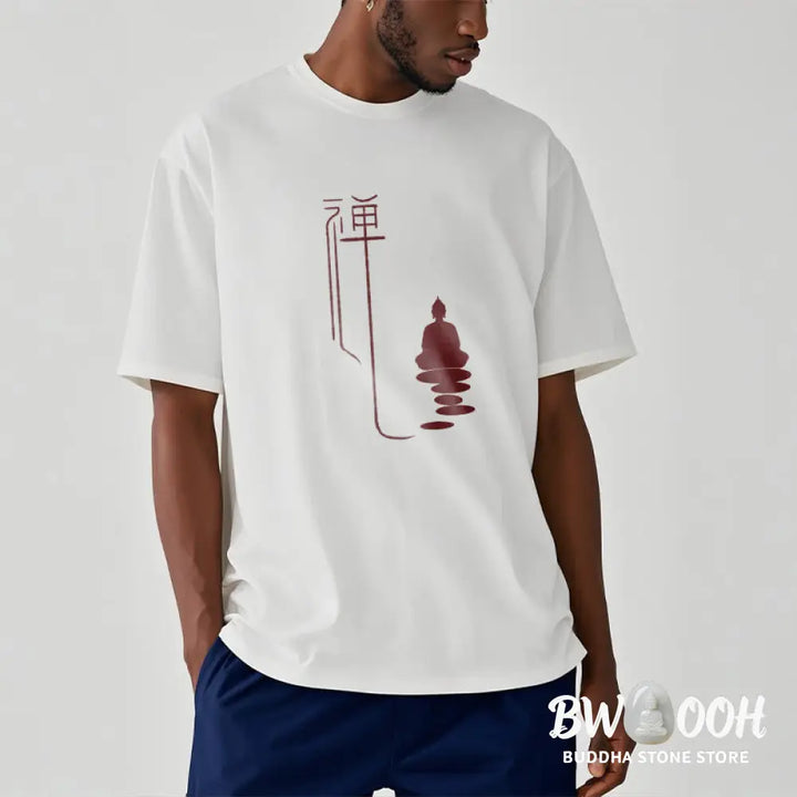 Buddha Stones Zen Buddha Tee T-shirt - T-Shirts