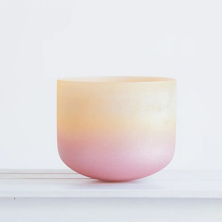 BWOOOH crystal singing bowl for meditation - Tibetan Crystal Sound Bowl Med
